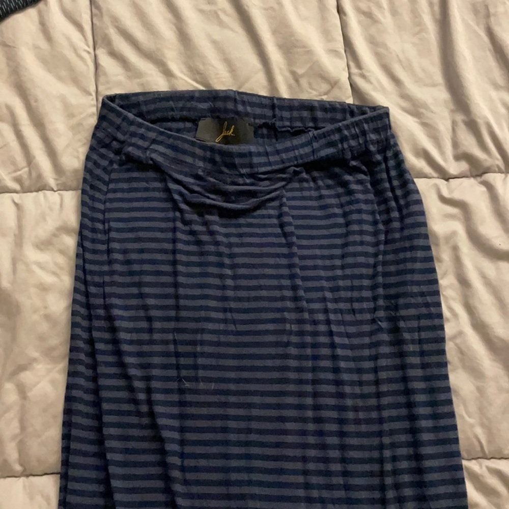 Jack. Striped Maxi Skirt